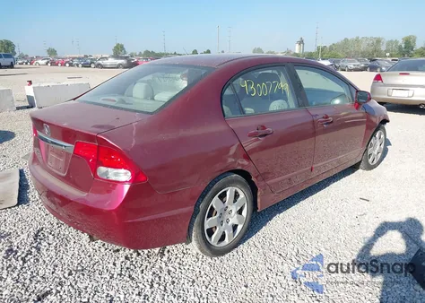 2009 Honda Civic Lx from USA, damaged, VIN 19XFA16549E026265